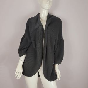Moth Anthropologie Cardigan Balloon Sleeve Large